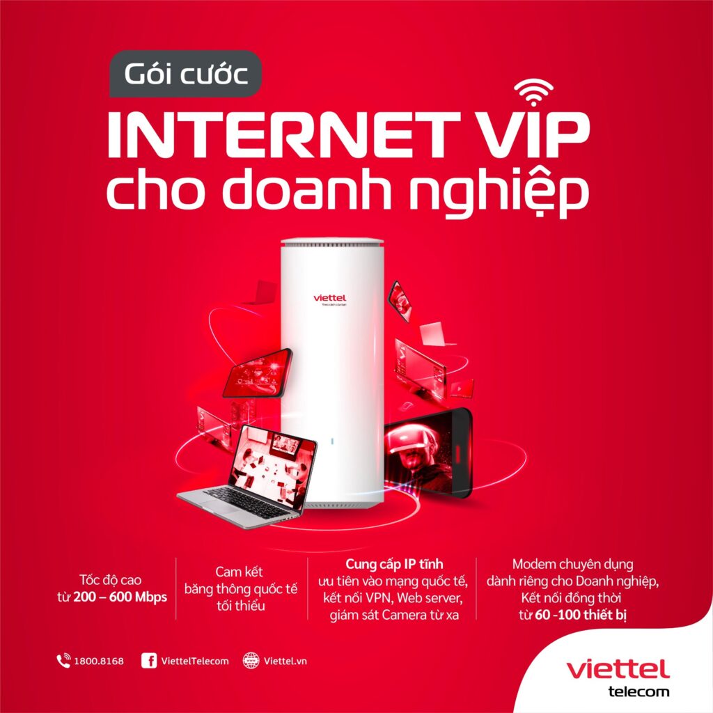 LẮP MẠNG VIETTEL ĐẮK LẮK: Cáp quang tốc độ cao, ưu đãi hấp dẫn