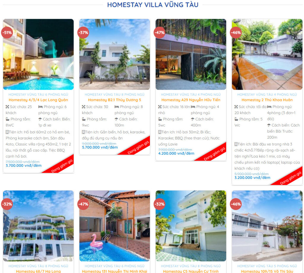 Homestay Vũng Tàu lưu trú giá rẻ – Trải nghiệm nghỉ dưỡng tuyệt vời bên bờ biển